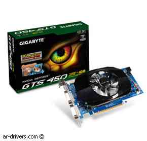 تعريف كرت الشاشة جيجابايت Gigabyte GV-N450TC-1GI