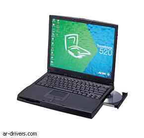 تعريفات لابتوب ايسر ترفل مات Acer TravelMate 520